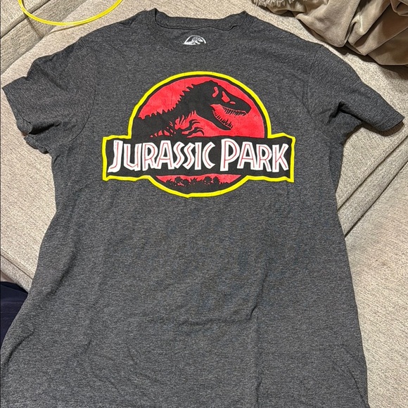 Other - Gray Jurassic Park Graphic T-Shirt